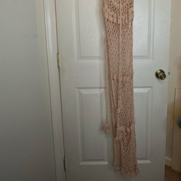 Frankie's Bikini Crocheted Cover-Up Size Large - Picture 2 of 11